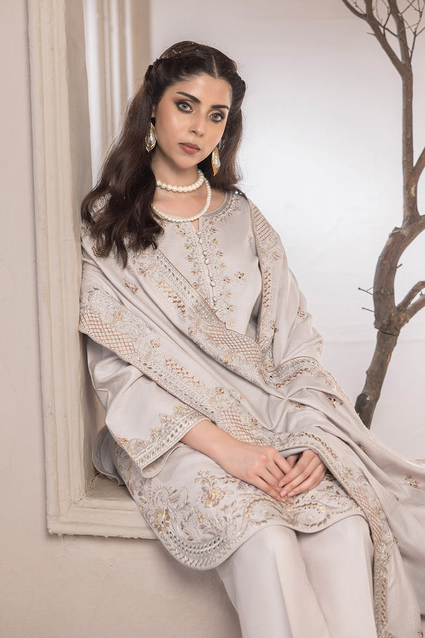 Imrozia Peach Pakistani Dresses Embroidered