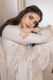 Imrozia Peach Pakistani Dresses Embroidered