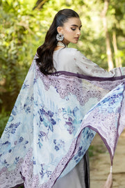 Embroidered Organza Ensemble With Dupatta 4965