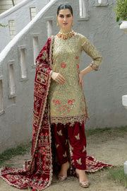 Zarri Embroidered Gown