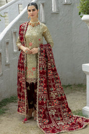 Zarri Embroidered Gown
