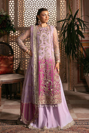 Pakistani Bridal Dress with Raw Silk and Embellishment