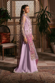 Pakistani Bridal Dress with Raw Silk and Embellishment