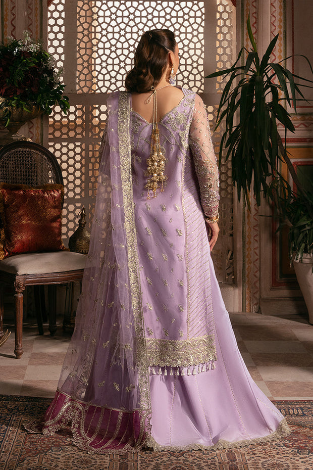 Pakistani Bridal Dress with Raw Silk and Embellishment