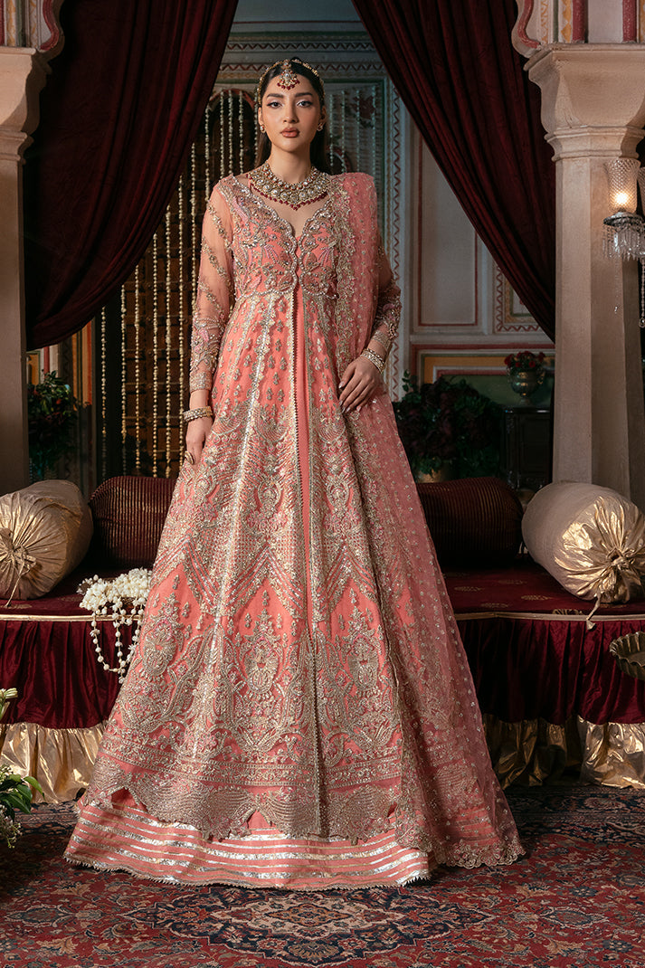 Elegant Pakistani Bridal Dress with Exquisite Embroidery