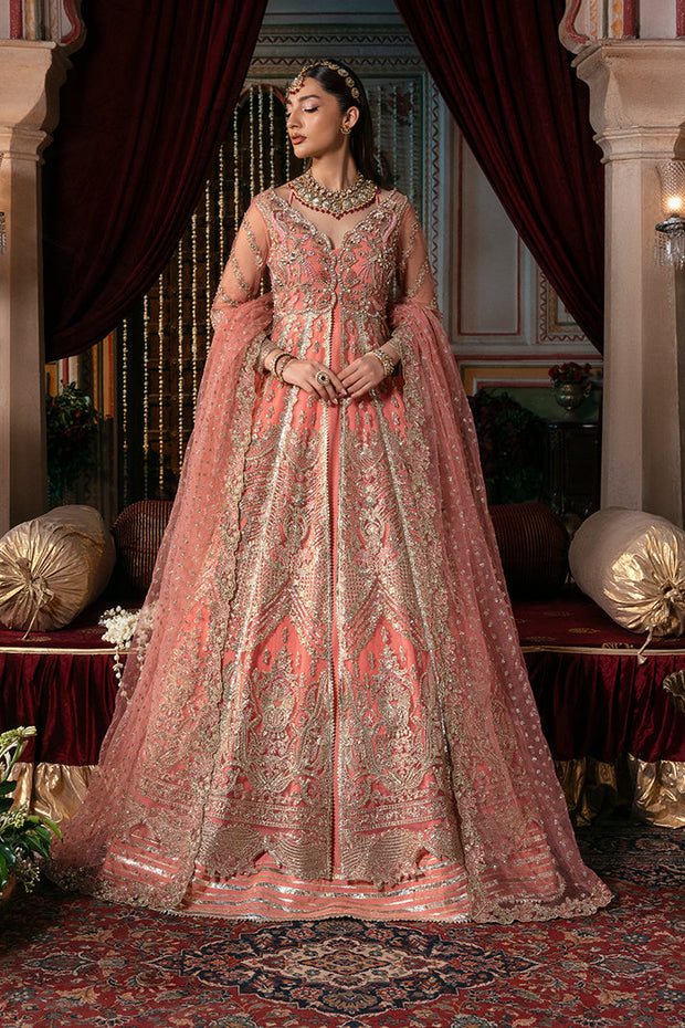 Elegant Pakistani Bridal Dress with Exquisite Embroidery