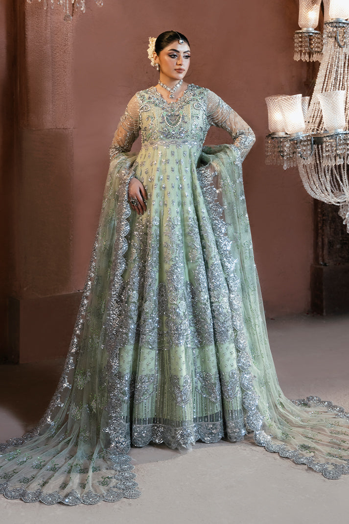 Elegant Pakistani Bridal Dress with Stunning Embroidery