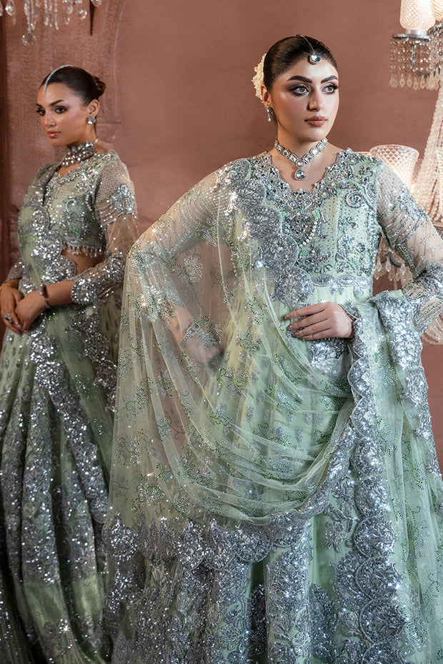 Elegant Pakistani Bridal Dress with Exquisite Embroidery