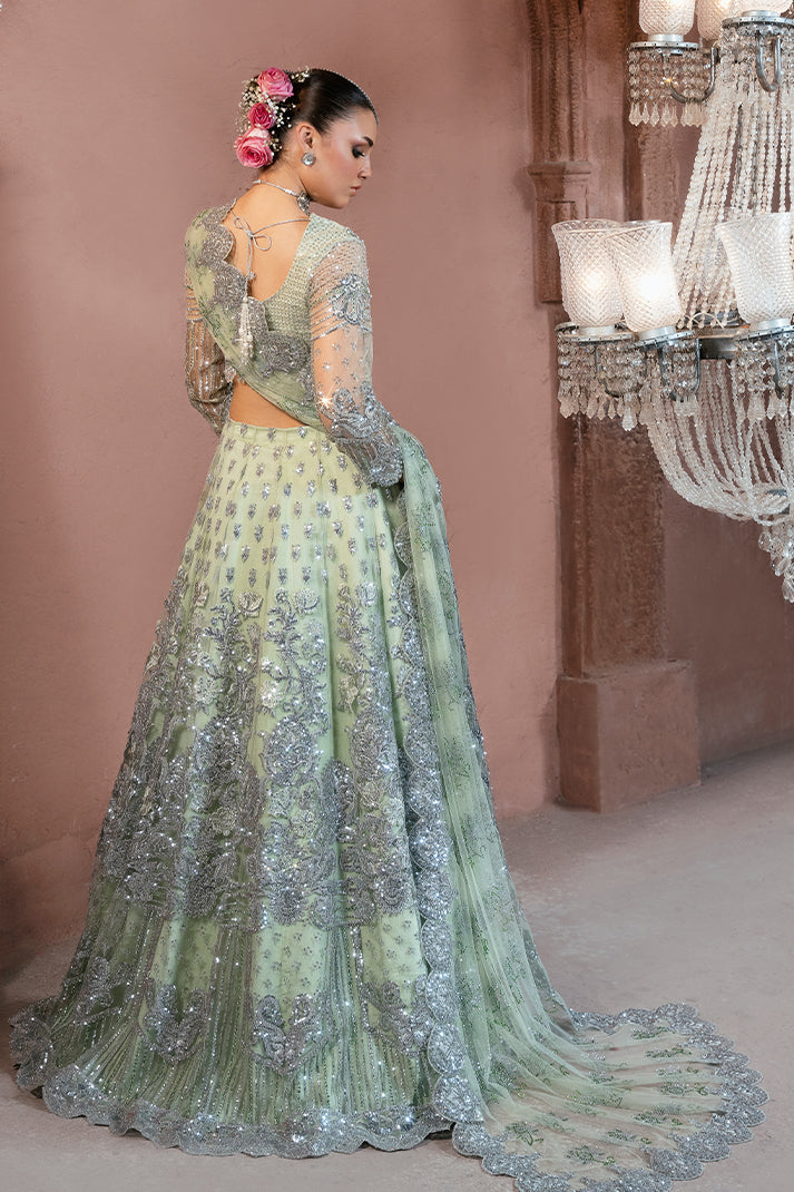 Elegant Pakistani Bridal Dress with Exquisite Embroidery