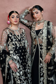 Embroidered Pakistani Bridal Dress with Raw Silk Trouser