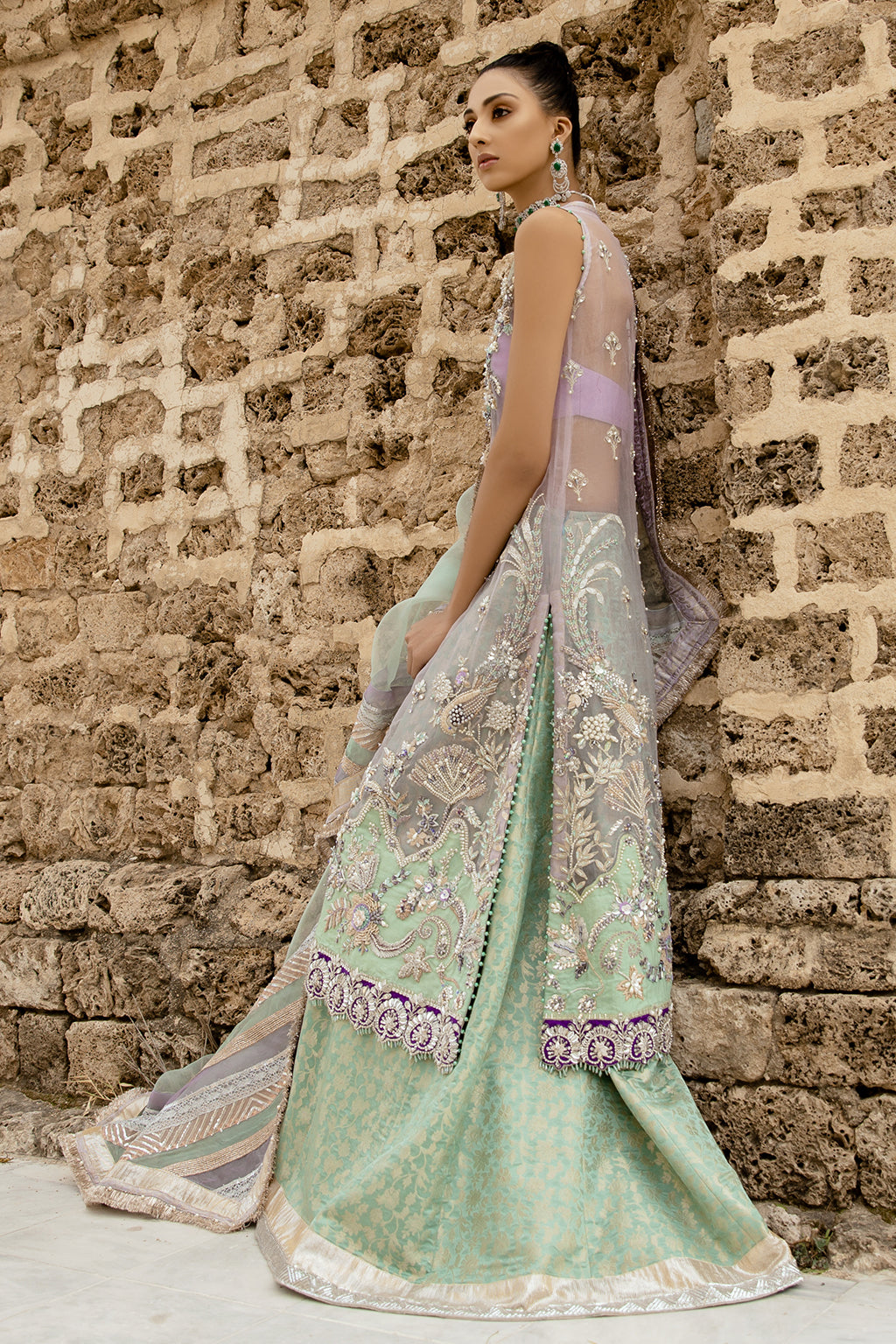 Exquisite Maherooh Pakistani Bridal Dress for All Seasons