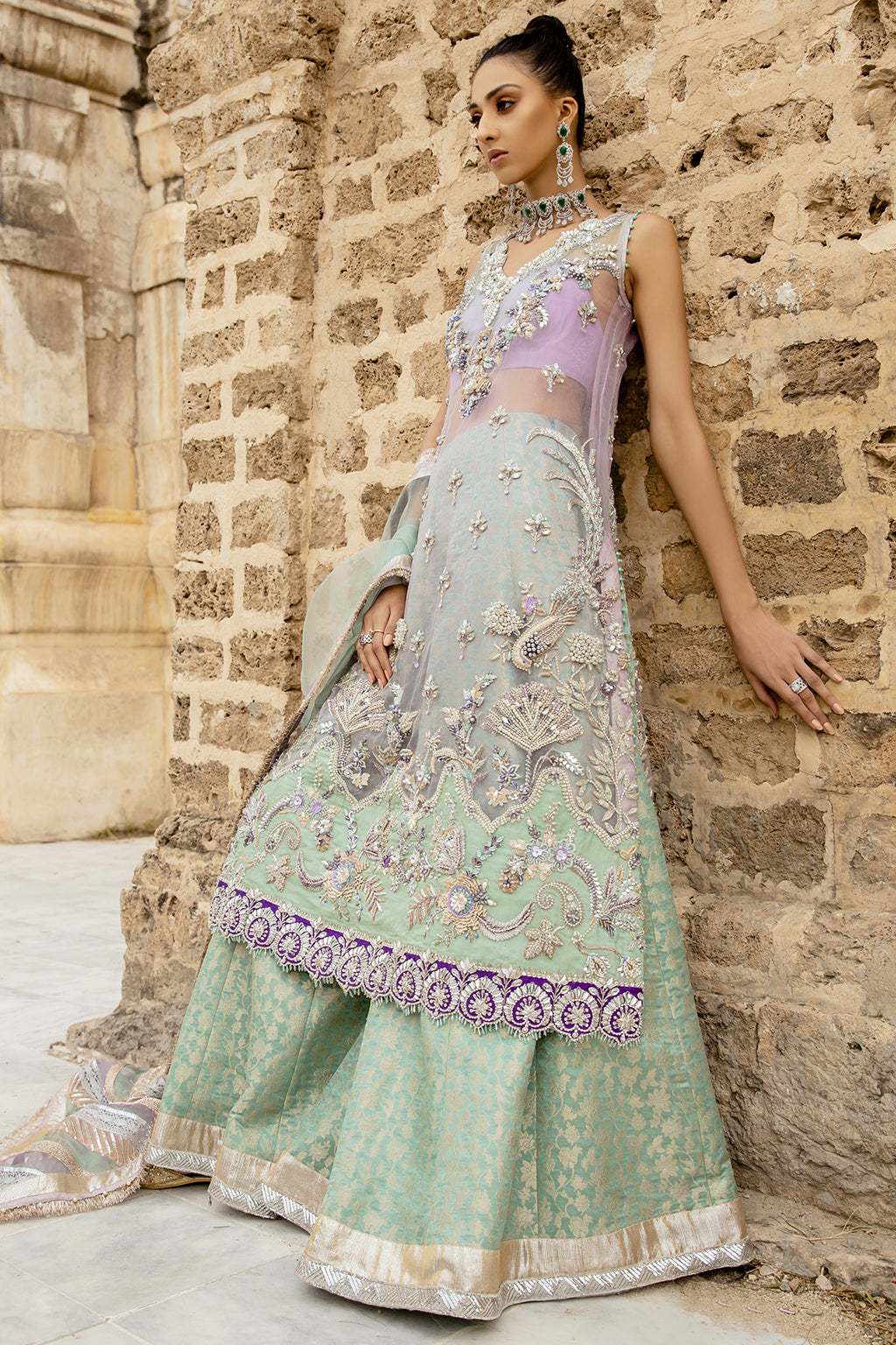 Exquisite Maherooh Pakistani Bridal Dress for All Seasons