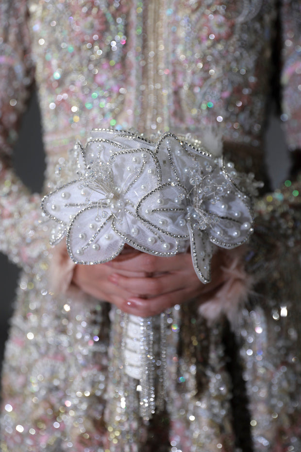 Elegant Subtle Pink Pakistani Bridal Dress for Special Occasions