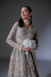 Elegant Subtle Pink Pakistani Bridal Dress for Special Occasions