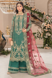 Imrozia Elegant Organza Pakistani Dresses Embroidered Shirt Shirt
