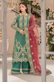 Imrozia Elegant Organza Pakistani Dresses Embroidered Shirt Shirt