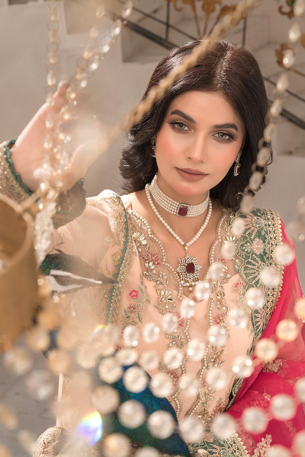 Imrozia Organza Pakistani Dresses Embroidered