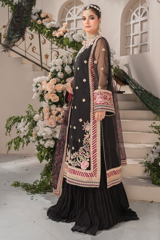 Imrozia Organza Pakistani Dresses Embroidered Organza