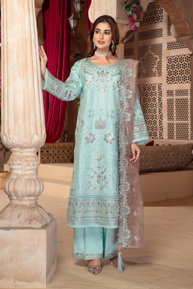 Imrozia Elegant Pakistani Dresses Viscose Embroidered Silk Shirt
