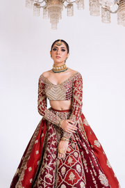 Indian Bridal Dress in Royal Lehenga Choli Style