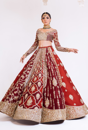 Indian Bridal Dress in Royal Lehenga and Choli Style Online