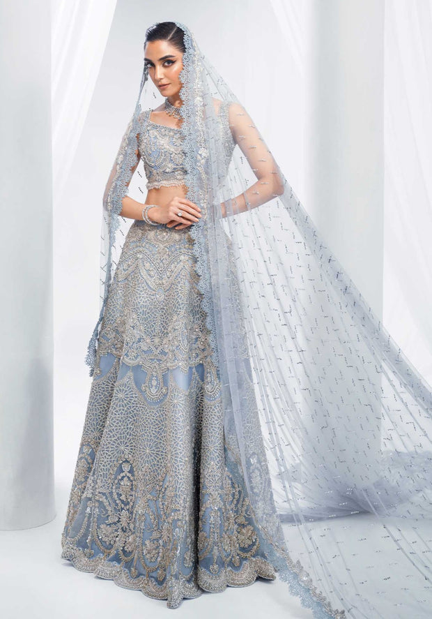 Indian Bridal Dress in Wedding Choli Lehenga Style