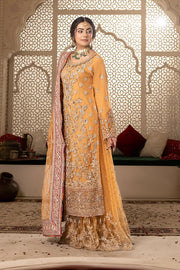 Luxury Hand-Embellished Bridal Set Pakistani Bridal Dress Net
