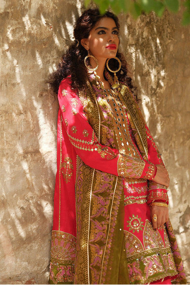 Jaipur Pink Silk Salwar Kameez Pakistani Wedding Dresses 2023