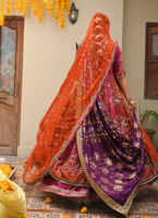 Stunning Red Heavy Embroidered Pakistani Bridal Lehenga