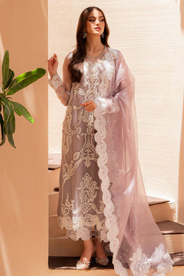 Kameez Trouser Pakistani Wedding Dress in Premium Organza