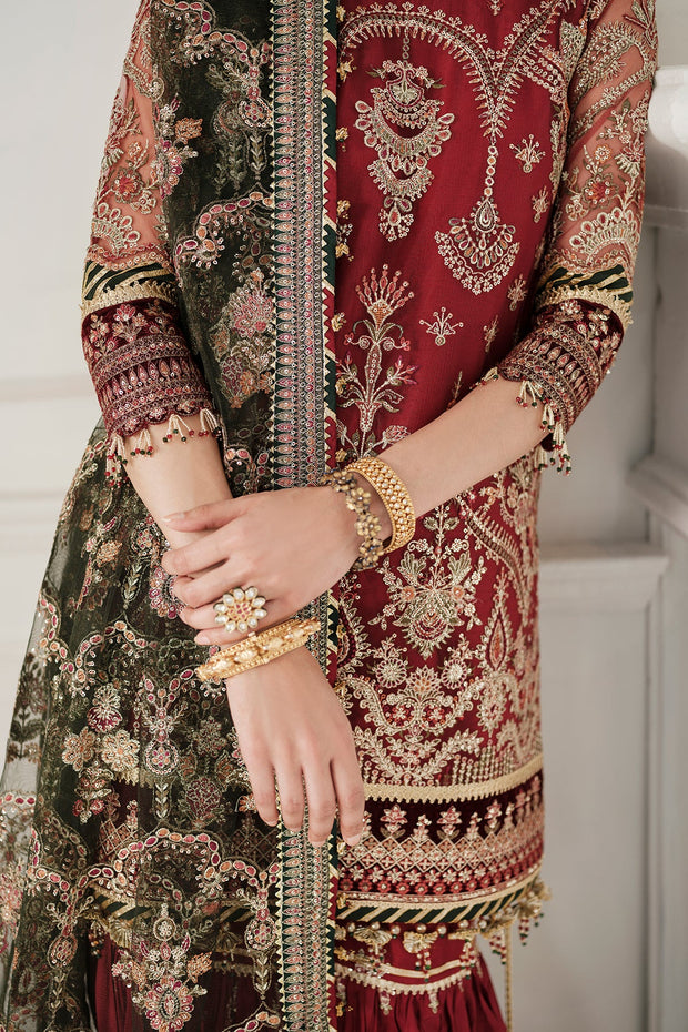 Kameez Trouser Style Pakistani Wedding Dress