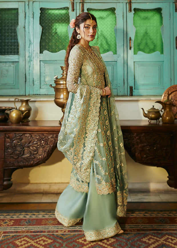 Kameez Trouser Style Pakistani Wedding Dress