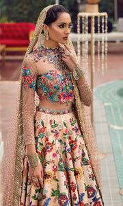 Latest Classic Bridal Lehenga Choli Dupatta Wedding Dress