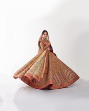 Latest Embellished Lehenga Choli Dupatta Dress for Wedding