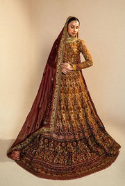 Latest Embellished Lehenga and Choli Pakistani Bridal Dress