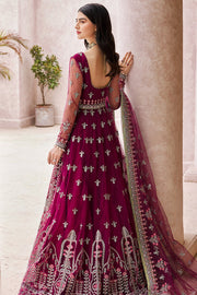 Latest Embellished Pakistani Bridal Pishwas Frock and Dupatta