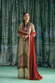 Latest Embellished Pakistani Wedding Dress in Premium Tissue