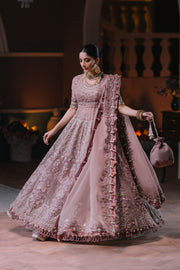 Latest Embellished Pishwas and Lehenga Pakistani Wedding Dress
