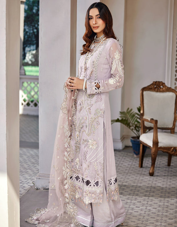 Latest Embroidered Pakistani Salwar Kameez and Dupatta Dress