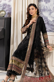 Latest Embroidered Salwar Kameez Style Pakistani Black Dress