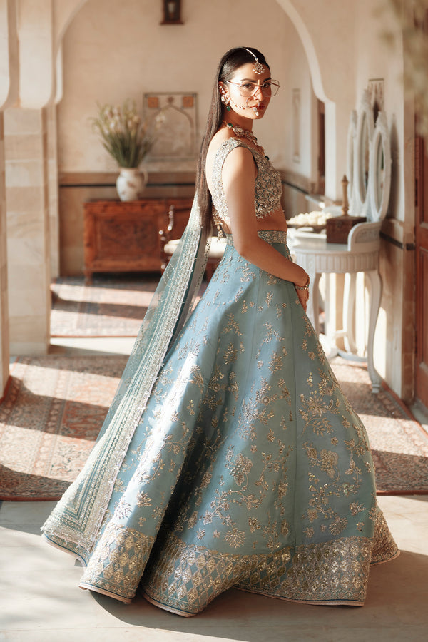 blue indian bridal dress Discover 25 Blue bridal and sky blue lehenga wedding bride ideas