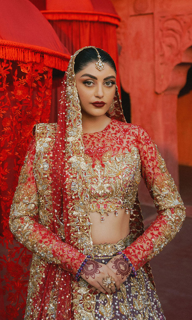 Latest Indian Bridal Dress in Wedding Choli and Lehenga Style