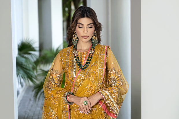 Latest Kameez Trouser Embroidered Pakistani Wedding Dress