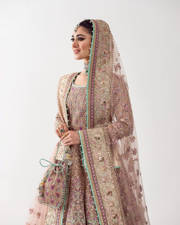 Latest Lehenga Choli Dupatta Pink Bridal Wedding Dress