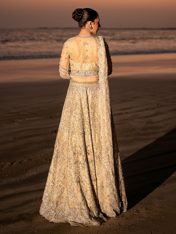 Shop Elegant Pakistani Bridal Lehenga and Choli Ensemble