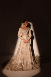 Latest Pakistani Bridal Dress in Wedding Lehenga Choli Style