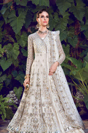 Latest Pakistani Bridal Lehenga Gown and Dupatta Wedding Dress