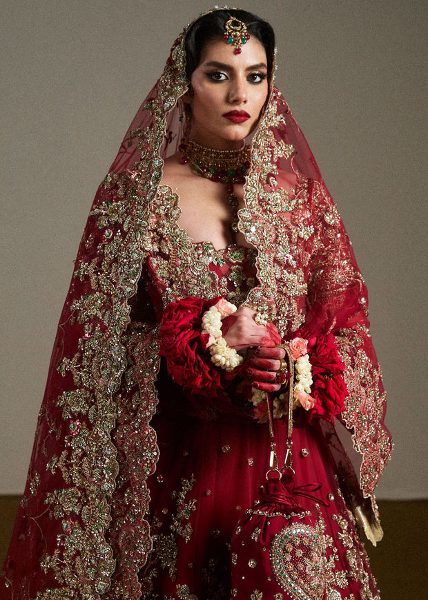 Latest Pakistani Bridal Pishwas Lehenga Dress in Mississauga Ontario
