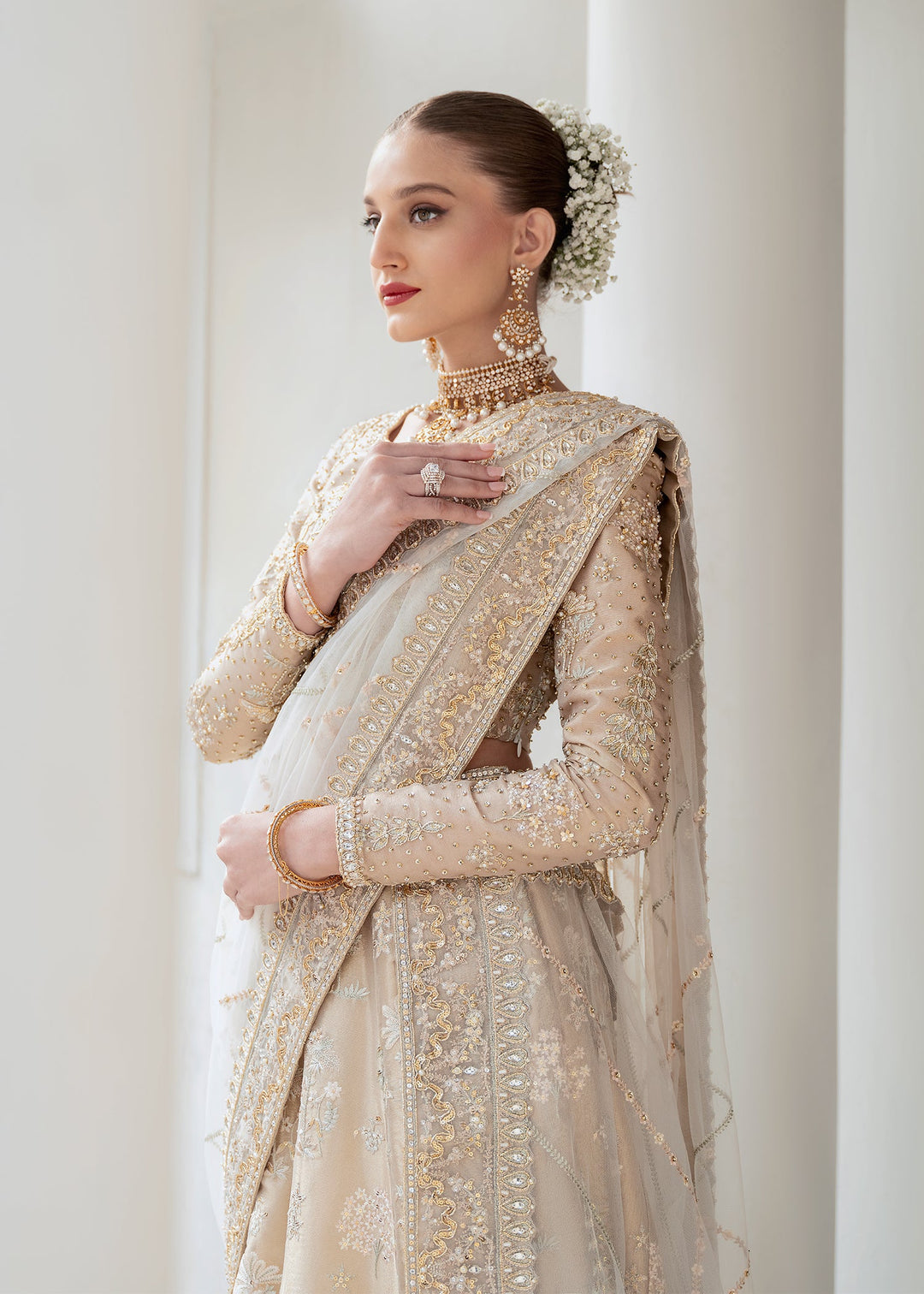 Latest Pakistani Choli and Bridal Lehenga with Intricate Work