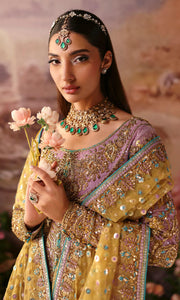 Latest Pakistani Wedding Dress in Elegant Kameez Pants Style